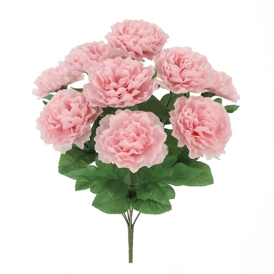 Michaels, 18" Pink Carnation Bush by Ashland® – Category: Floral Bushes